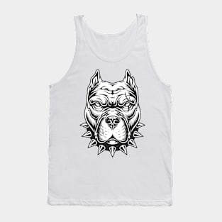 Pitbull t- shirt Tank Top